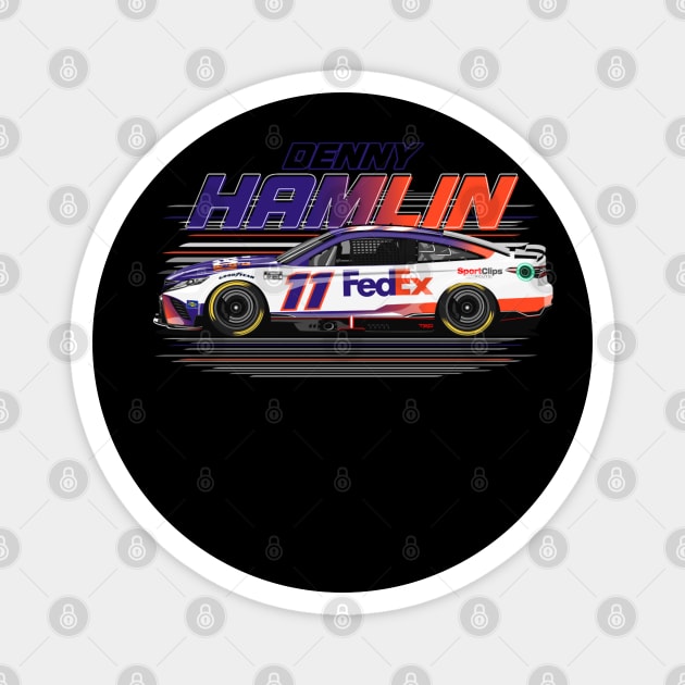 Denny Hamlin Camry Magnet by stevenmsparks